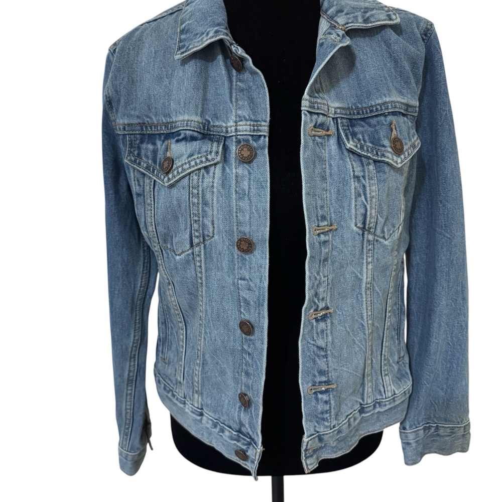 Lucky Brand Light Blue Denim Jacket